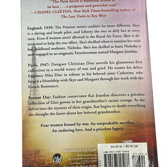 The Paris Secret by Natasha Lester WWII Historical Fiction Novel - Picture 2 of 5